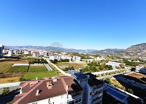 اطلالة بحر ساحرة - طابق مرتفع -شقة 1+1 مفروشة -في مهموتلار / الانيا 