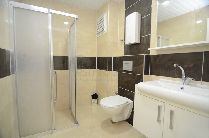 اطلالة بحر - طابق مرتفع - شقة غرفة وصالة - في مهموتلار / الانيا 