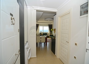 اطلالة بحر - طابق مرتفع - شقة غرفة وصالة - في مهموتلار / الانيا 