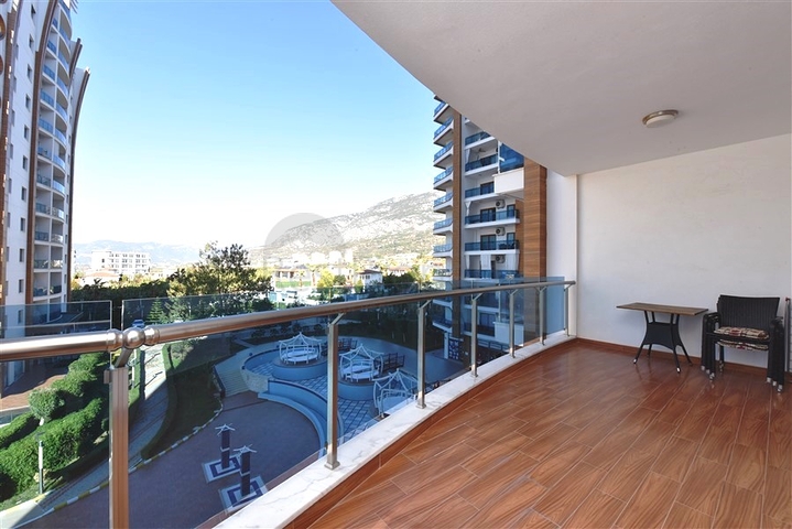 ضمن مجمع 5 نجوم - شقة غرفة وصالة - مفروشة -في مهموتلار / الانيا 