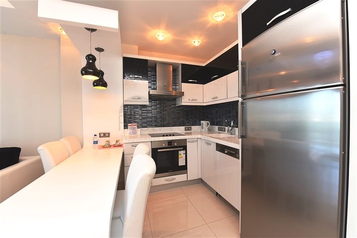 ضمن مجمع 5 نجوم - شقة غرفة وصالة - مفروشة -في مهموتلار / الانيا 