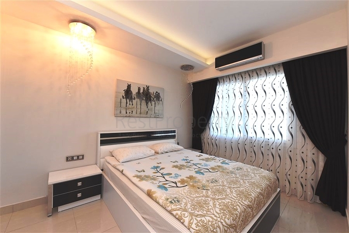 ضمن مجمع 5 نجوم - شقة غرفة وصالة - مفروشة -في مهموتلار / الانيا 