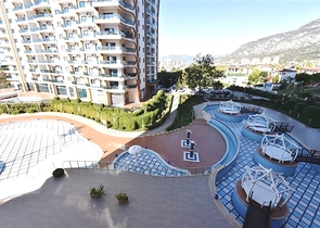 ضمن مجمع 5 نجوم - شقة غرفة وصالة - مفروشة -في مهموتلار / الانيا 