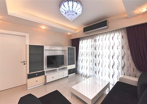 ضمن مجمع 5 نجوم - شقة غرفة وصالة - مفروشة -في مهموتلار / الانيا 