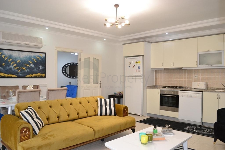 شقة غرفتين وصالة -مفروشة -قريبة من البحر والخدمات -في مهموتلار / الانيا 