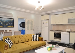 شقة غرفتين وصالة -مفروشة -قريبة من البحر والخدمات -في مهموتلار / الانيا 