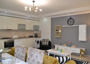 شقة غرفتين وصالة -مفروشة -قريبة من البحر والخدمات -في مهموتلار / الانيا 