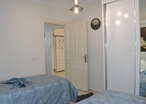 شقة غرفتين وصالة -مفروشة -قريبة من البحر والخدمات -في مهموتلار / الانيا 