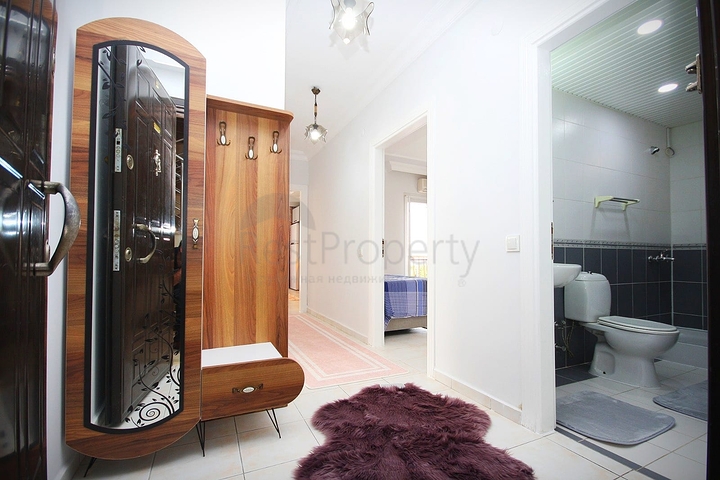 شقة 2 غرفتين وصالة - مفروشة -ضمن مجمع سكني - في منطقة توسمور المركزية / الانيا 