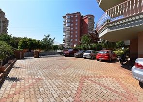 شقة 2 غرفتين وصالة - مفروشة -ضمن مجمع سكني - في منطقة توسمور المركزية / الانيا 