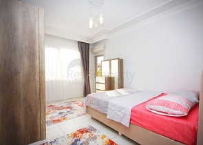 شقة 2 غرفتين وصالة - مفروشة -ضمن مجمع سكني - في منطقة توسمور المركزية / الانيا 