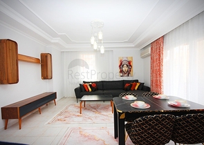 شقة 2 غرفتين وصالة - مفروشة -ضمن مجمع سكني - في منطقة توسمور المركزية / الانيا 