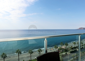 اطلالة بحر مباشرة - شقة طابق مرتفع - ضمن مجمع فاخر - في مهموتلار / الانيا 