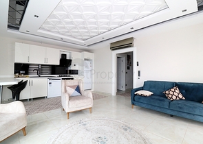 اطلالة بحر مباشرة - شقة طابق مرتفع - ضمن مجمع فاخر - في مهموتلار / الانيا 