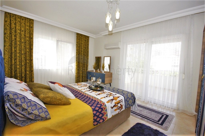 شقة عائلية واسعة -ضمن مجمع سكني متكامل - في منطقة جيكجلي / الانيا 