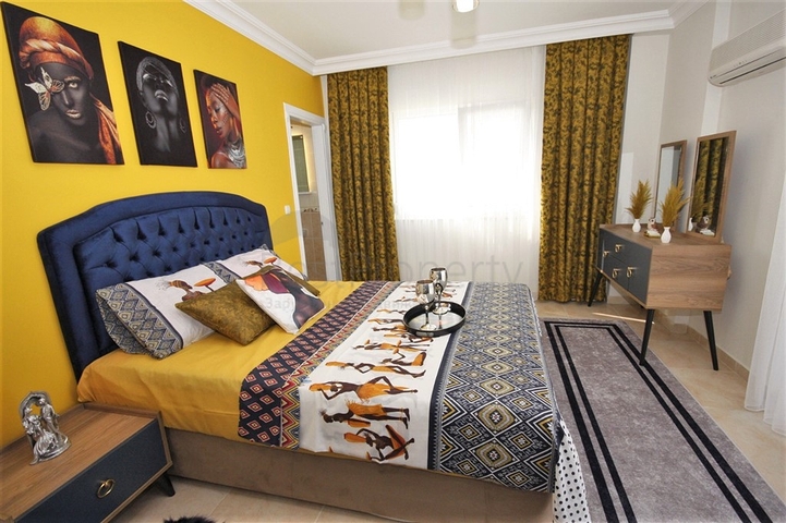 شقة عائلية واسعة -ضمن مجمع سكني متكامل - في منطقة جيكجلي / الانيا 