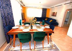 شقة عائلية واسعة -ضمن مجمع سكني متكامل - في منطقة جيكجلي / الانيا 