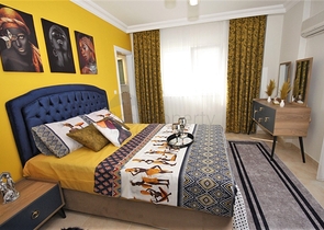 شقة عائلية واسعة -ضمن مجمع سكني متكامل - في منطقة جيكجلي / الانيا 