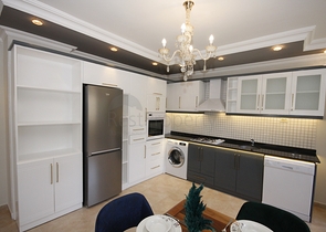 شقة عائلية واسعة -ضمن مجمع سكني متكامل - في منطقة جيكجلي / الانيا 