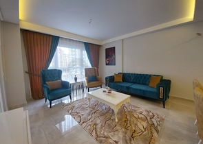 مساحة واسعة - شقة غرفة وصالة - مفروشة -في مهموتلار / الانيا 