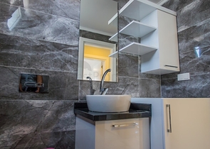 طابق مرتفع - شقة 1+1 - مفروشة - قريبة من البحر - في مهموتلار / الانيا 