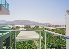 طابق مرتفع - شقة 1+1 - مفروشة - قريبة من البحر - في مهموتلار / الانيا 