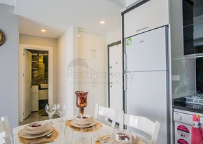 طابق مرتفع - شقة 1+1 - مفروشة - قريبة من البحر - في مهموتلار / الانيا 