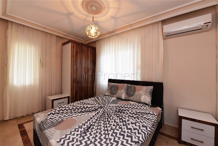 شقة غرفة وصالة -مفروشة -قريب من البحر والخدمات -في منطقة اوبا / الانيا 