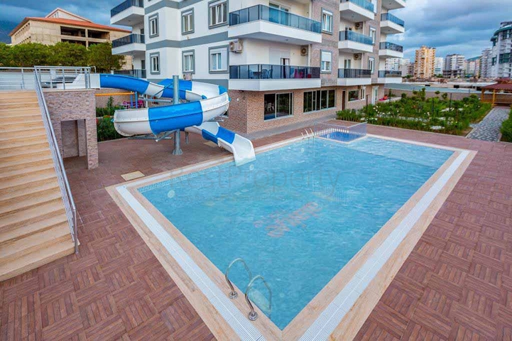 طابق مرتفع - مجمع حديث - شقة 2 غرفة وصالة -مفروشة - في مهموتلار / الانيا 