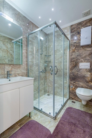 طابق مرتفع - مجمع حديث - شقة 2 غرفة وصالة -مفروشة - في مهموتلار / الانيا 