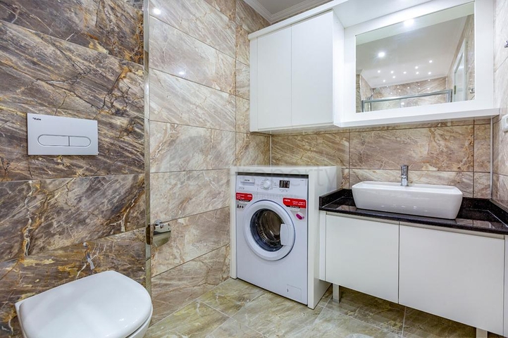 طابق مرتفع - مجمع حديث - شقة 2 غرفة وصالة -مفروشة - في مهموتلار / الانيا 