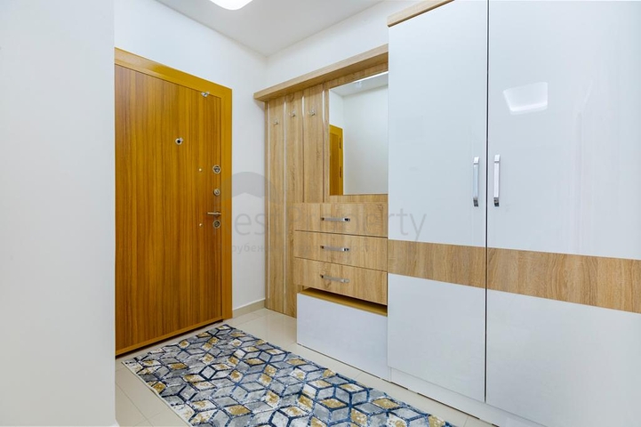 طابق مرتفع - مجمع حديث - شقة 2 غرفة وصالة -مفروشة - في مهموتلار / الانيا 