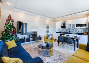 طابق مرتفع - مجمع حديث - شقة 2 غرفة وصالة -مفروشة - في مهموتلار / الانيا 