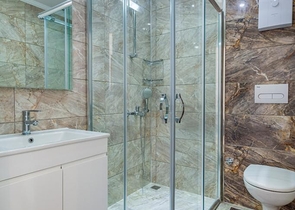 طابق مرتفع - مجمع حديث - شقة 2 غرفة وصالة -مفروشة - في مهموتلار / الانيا 