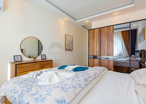 طابق مرتفع - مجمع حديث - شقة 2 غرفة وصالة -مفروشة - في مهموتلار / الانيا 