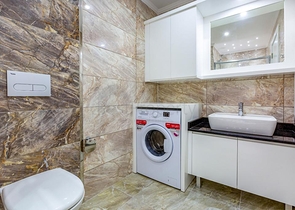 طابق مرتفع - مجمع حديث - شقة 2 غرفة وصالة -مفروشة - في مهموتلار / الانيا 