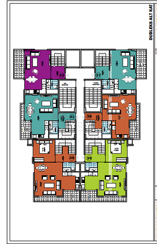 شقق بالتقسيط - ضمن مجمع قيد الانشاء في الانيا 