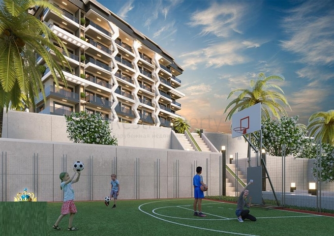 شقق بالتقسيط - ضمن مجمع قيد الانشاء في الانيا 