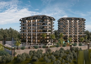 شقق بالتقسيط - ضمن مجمع قيد الانشاء في الانيا 