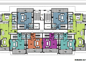 شقق بالتقسيط - ضمن مجمع قيد الانشاء في الانيا 