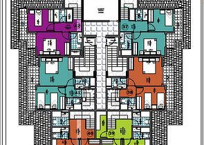 شقق بالتقسيط - ضمن مجمع قيد الانشاء في الانيا 