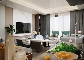 شقق بالتقسيط - ضمن مجمع قيد الانشاء في الانيا 