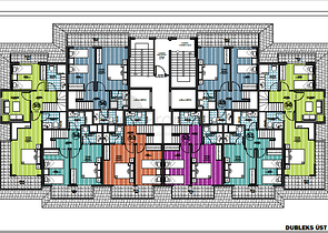 شقق بالتقسيط - ضمن مجمع قيد الانشاء في الانيا 
