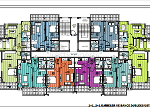 شقق بالتقسيط - ضمن مجمع قيد الانشاء في الانيا 