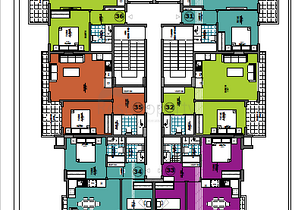 شقق بالتقسيط - ضمن مجمع قيد الانشاء في الانيا 