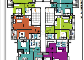 شقق بالتقسيط - ضمن مجمع قيد الانشاء في الانيا 
