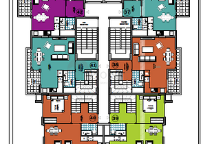 شقق بالتقسيط - ضمن مجمع قيد الانشاء في الانيا 