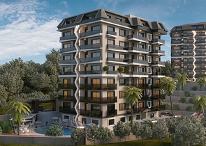 شقق بالتقسيط - ضمن مجمع قيد الانشاء في الانيا 