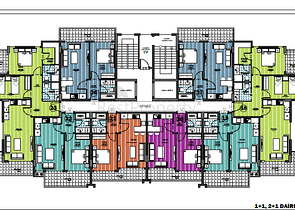 شقق بالتقسيط - ضمن مجمع قيد الانشاء في الانيا 