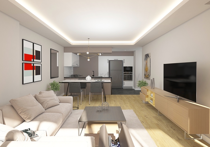 شقق فسيحة من 4 غرف نوم في وسط المدينة